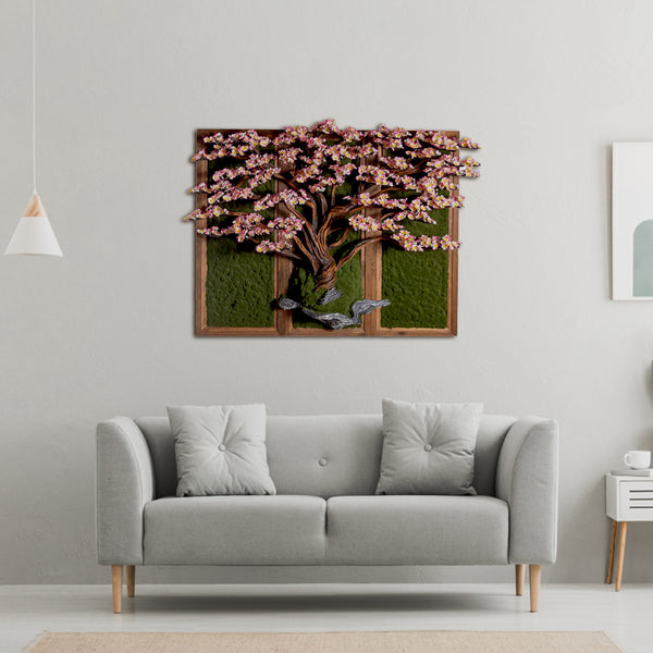 3D Bonsai Plant Wall Art - 3 in 1 -