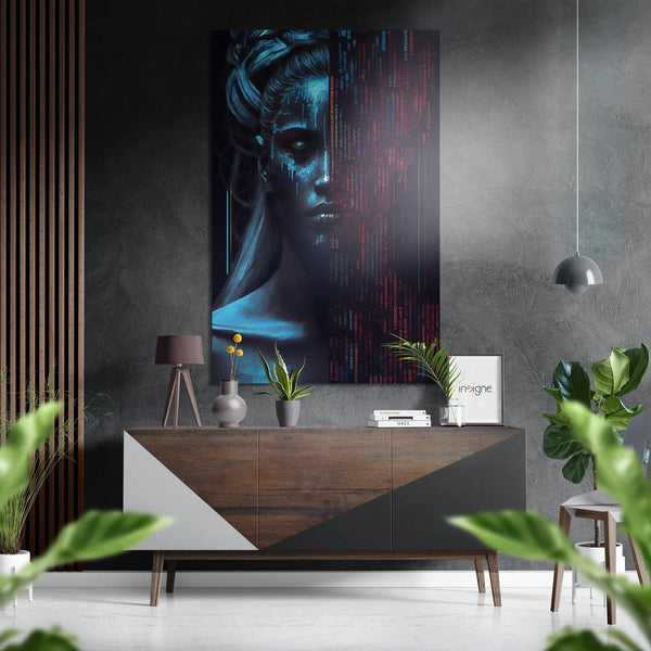Dandelion | Alu-Dibond brushed Metal Wall Art