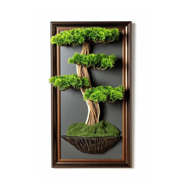 Serenity 3D Wall Art Bonsai Tree