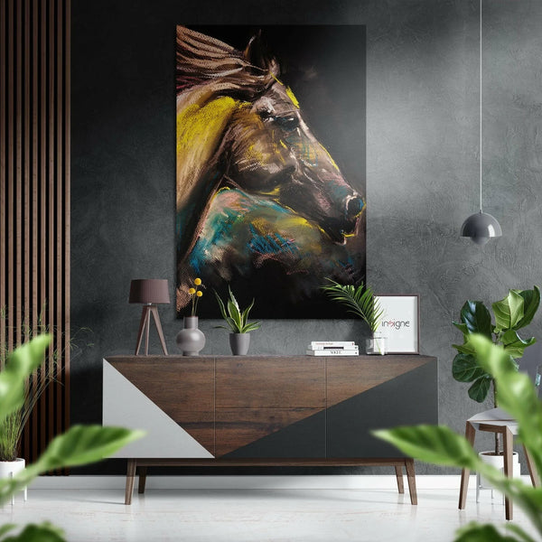 Horse | Alu-Dibond brushed Wall Art