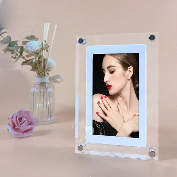 Digital Acrylic Customizable Motion Video & Photo Frame