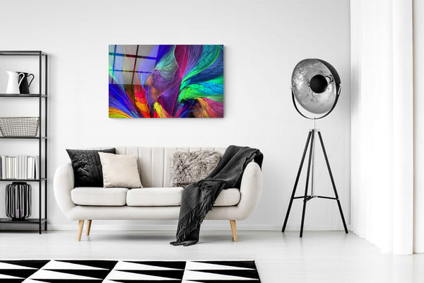 Colorized Glass printing wall art