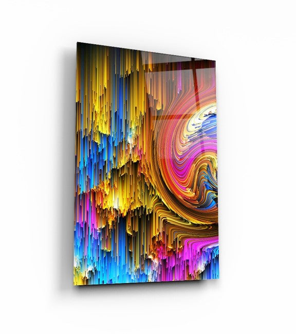 Double Glass Painting wall art