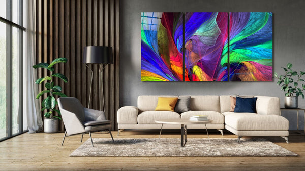 Dance of Colors Extra Glass printing wall art
