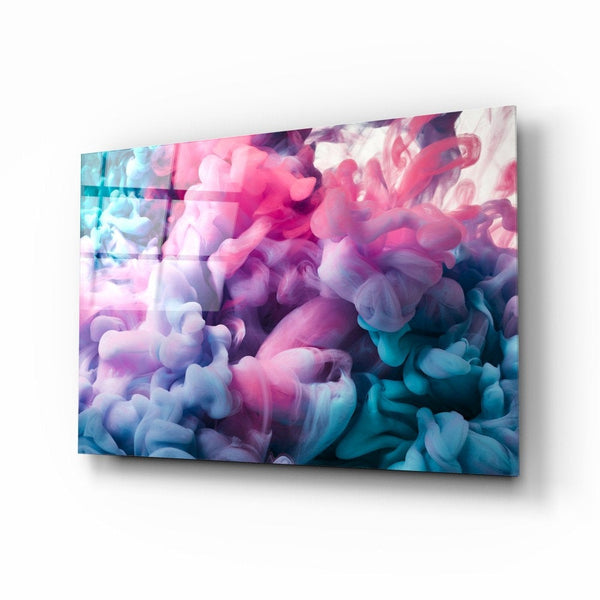 Colored Smoke Glass printing wall art