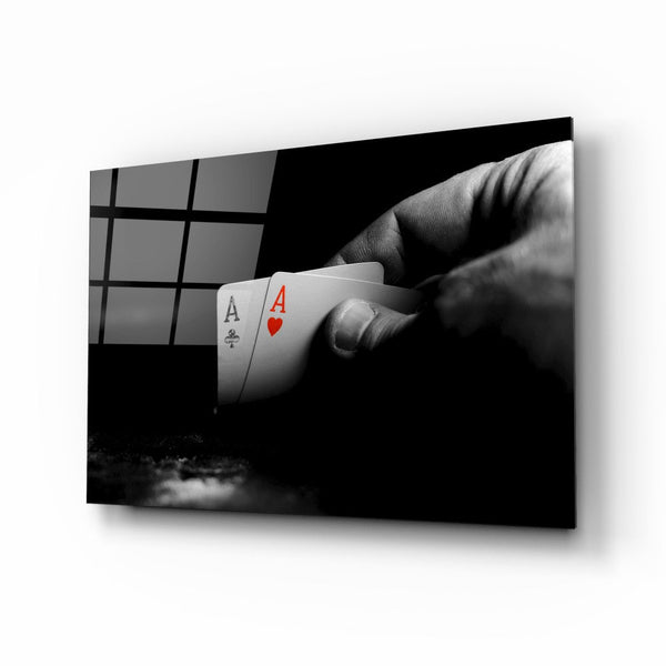 Playing Cards | Glass printing wall art