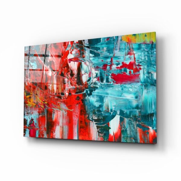 Abstract Reflection Glass printing wall art